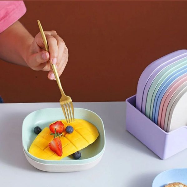 10pcs Creative Snack Plates/ Spit Bone Dish Set