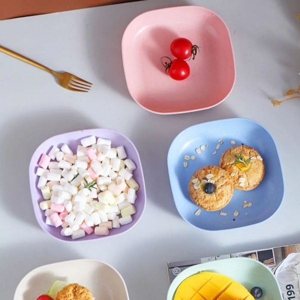 10pcs Creative Snack Plates/ Spit Bone Dish Set