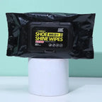 Disposable Shoe Cleaning Wipes | Quick Shine Clean Wet Wipes (80 Wipes In 1 Packet) | Instant Shoe Care | Easy, Mess-free Cleaning
