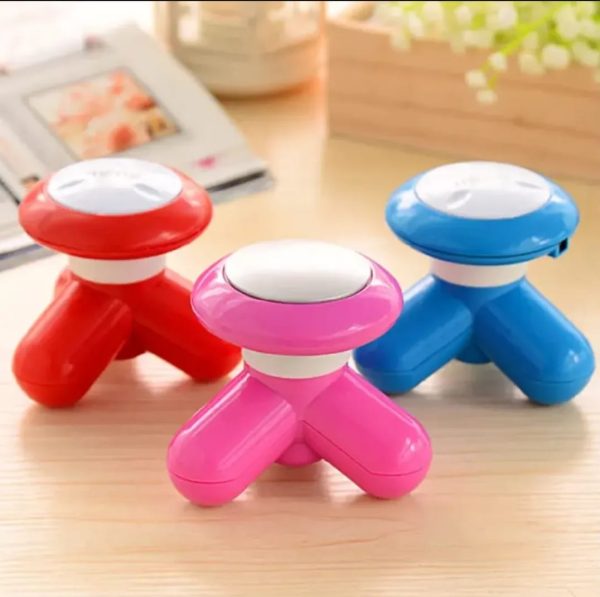 Mini Electric Body Massager For Neck Back Shoulder | Usb Powered Vibration Massager Machine For Pain Relief & Muscle Relaxation | Portable Handheld Therapy Tool For Men Women | Lightweight Travel-friendly Massage Device (random Color)
